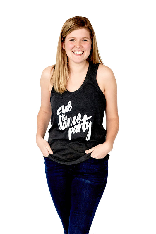Women's Cue the Dance Party Tank Top