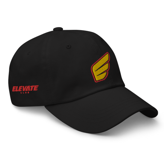 "ELEVATE LOGO" - Dad hat (Black)