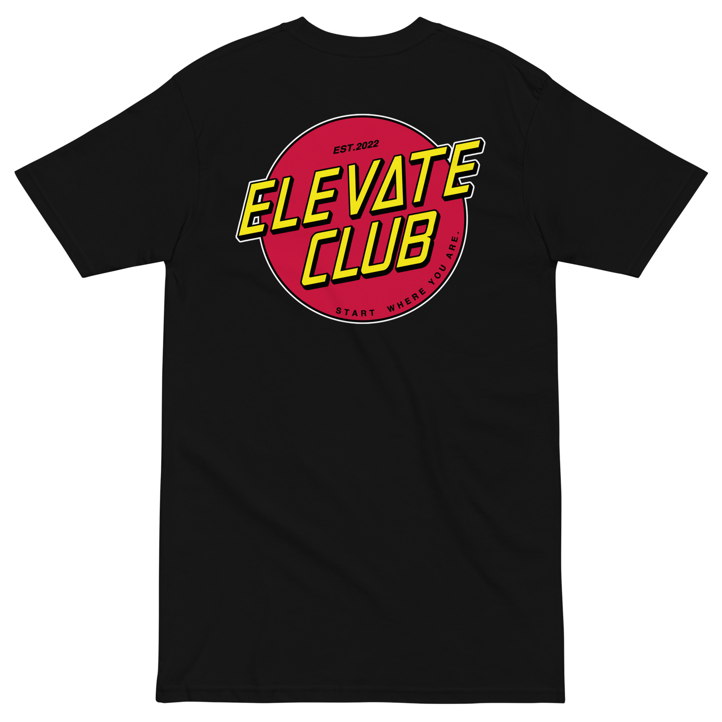 "ELEVATE CRUZ" - T-Shirt (Black)
