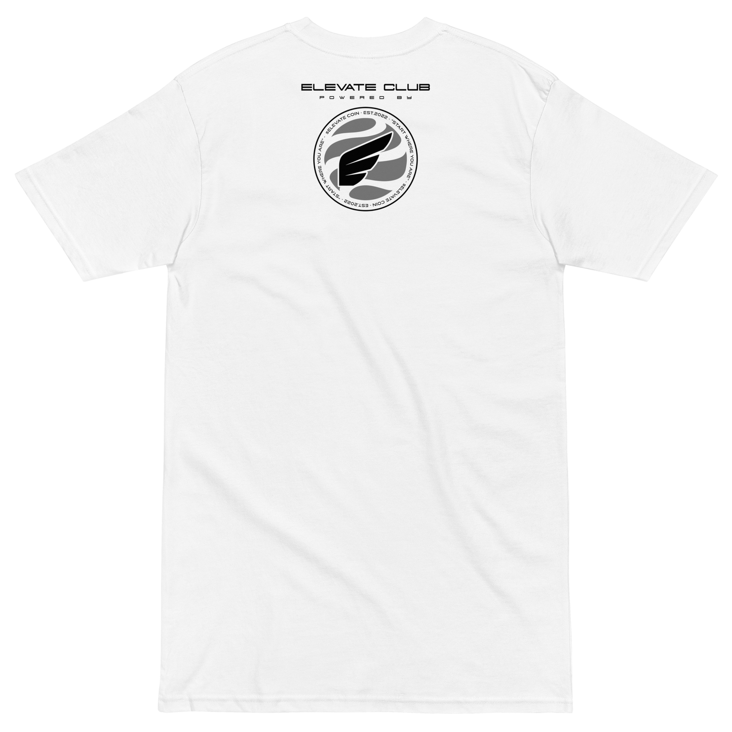 "ELEVATE" - Tribute - T-Shirt (White)