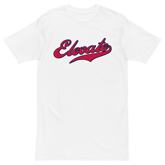 "ELEVATE" Baseball Edition (ATL) - T-Shirt (White)