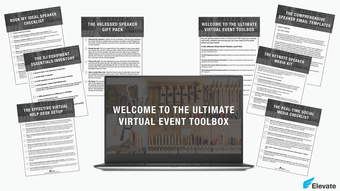 Ultimate Virtual Event Toolbox